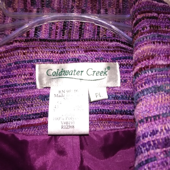 Beautiful Fall Blazer From Coldwater Creek - Picture 4 of 4